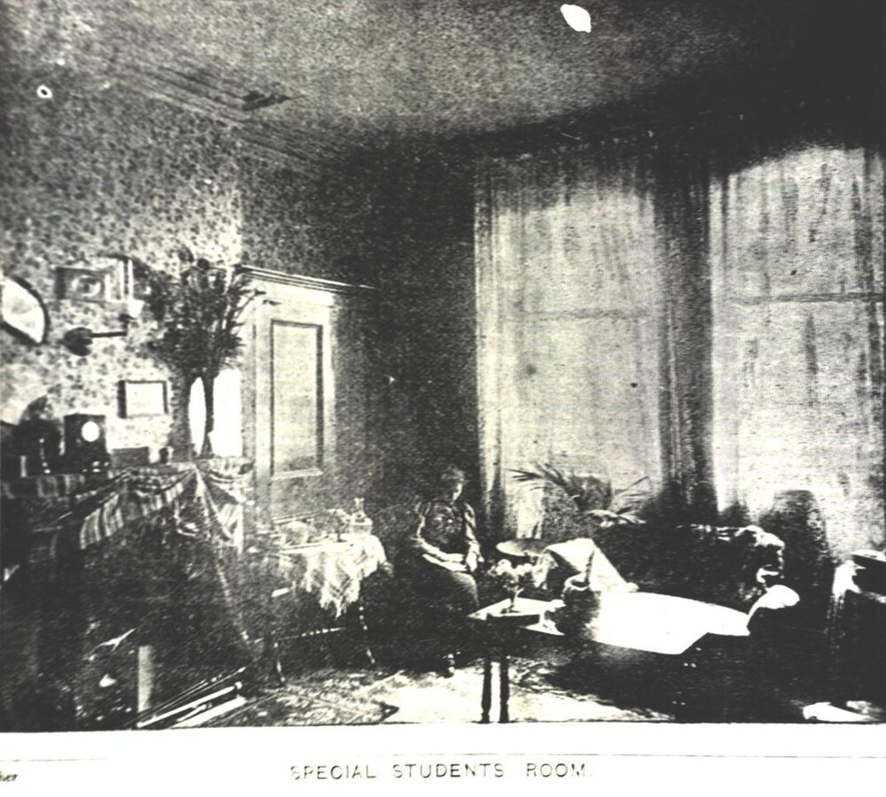Special Students' Room, c.1890