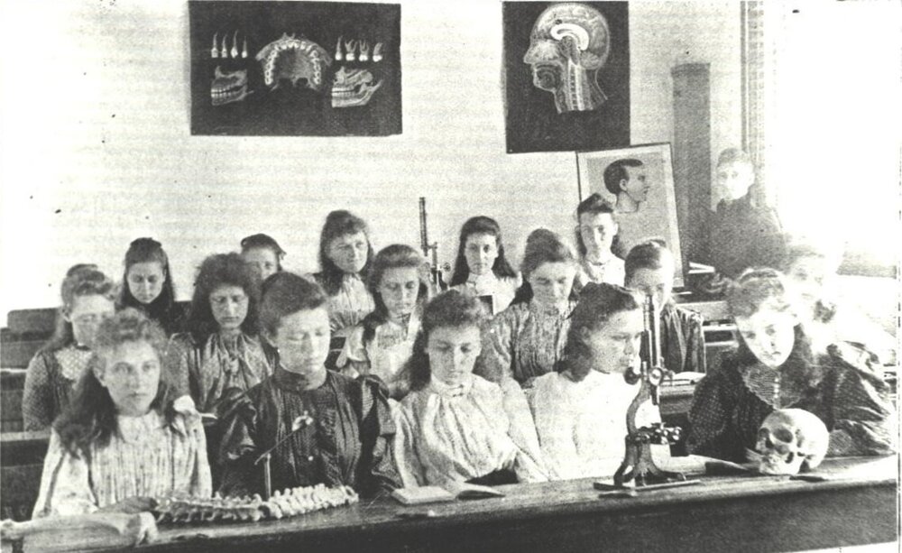 Physiology Class, c.1896