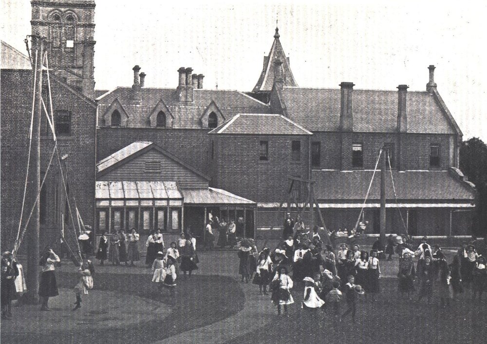 On the Playground, c.1890's