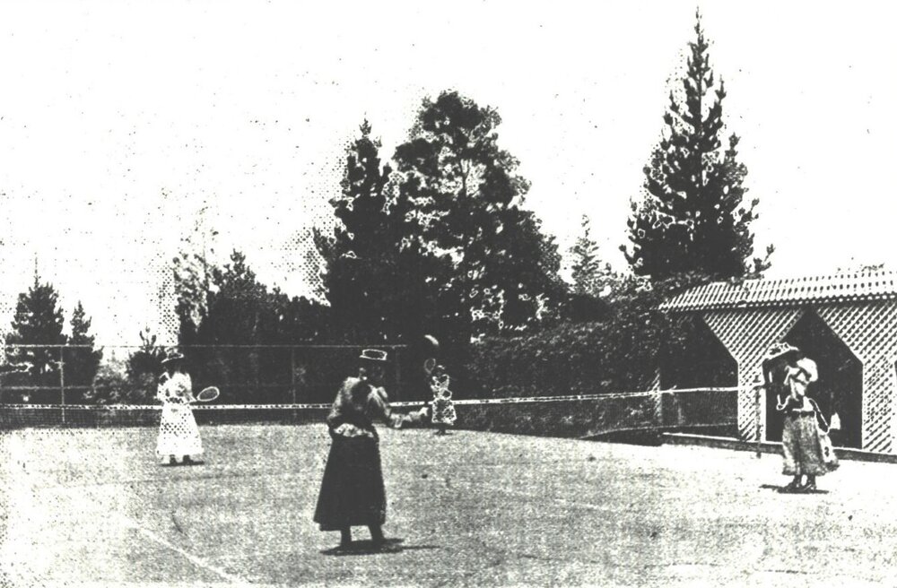 Tennis Court, c.1890