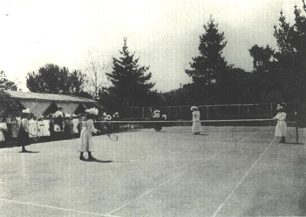 Tennis Four, c.1890