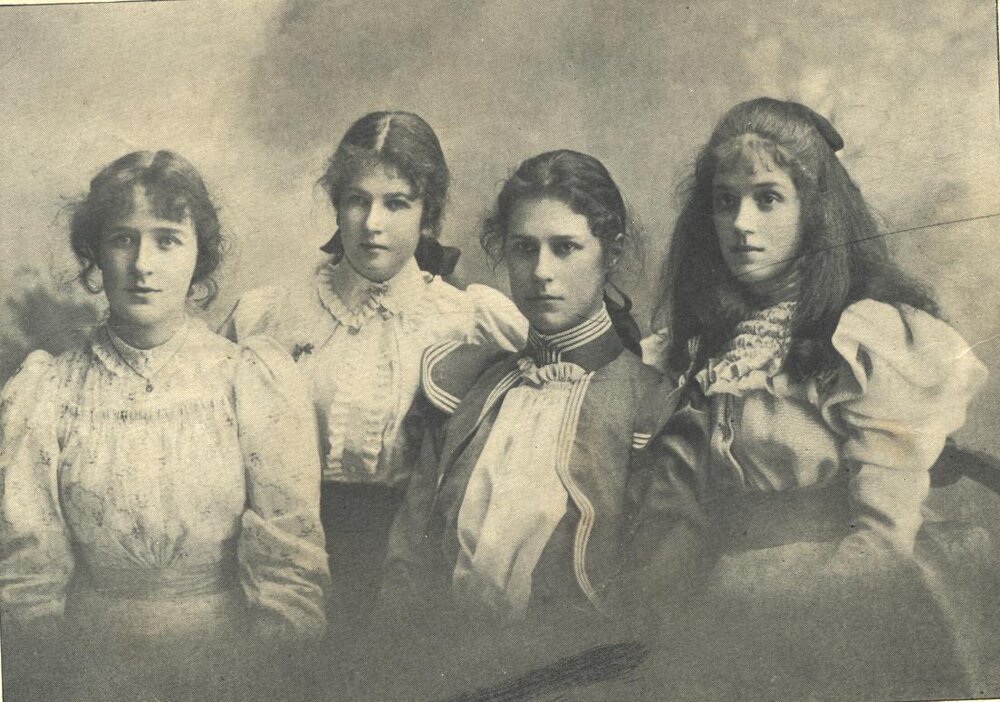 Some College Faces (England and Victoria), c.1896