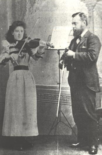 Violin Lesson, c.1896