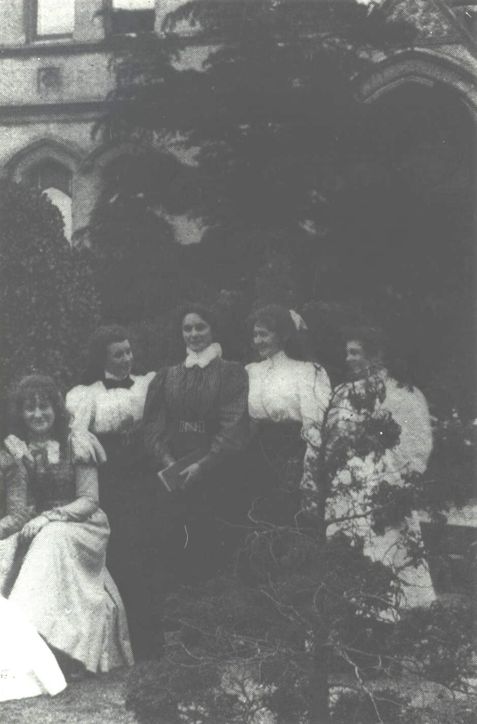Students in Garden, c.1890