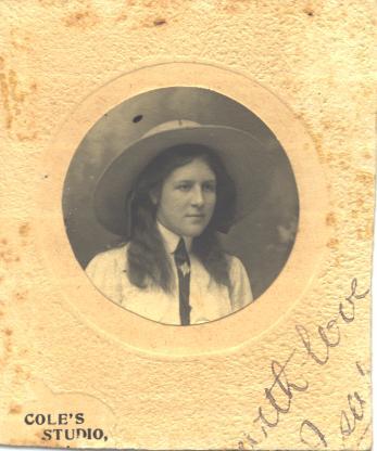 Portrait of Isa, ca1900s