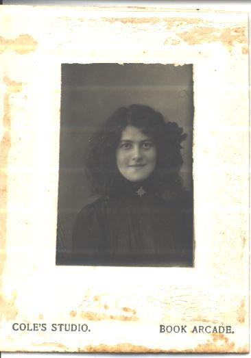 Portrait of student, ca1900s