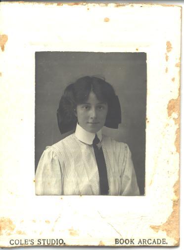 Portrait of student, ca1900s