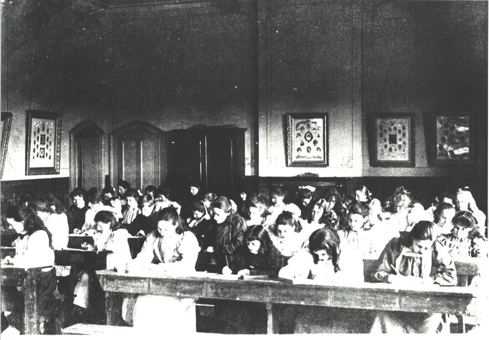 Classroom, c.1900