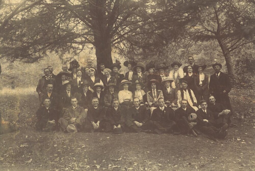 Unidentified Group of Picnicers, c.1900