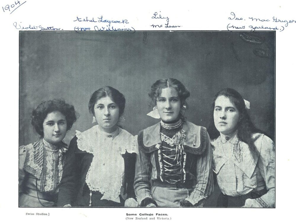 Some College Faces, 1904