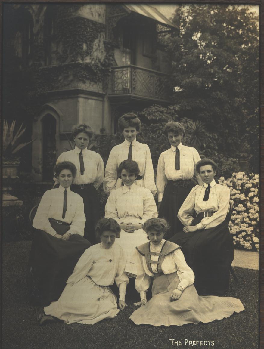 Photograph of Prefects, 1907