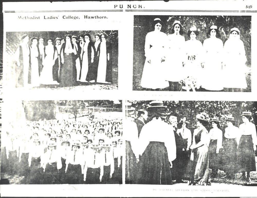 MLC-related photographs from Punch, c.1910