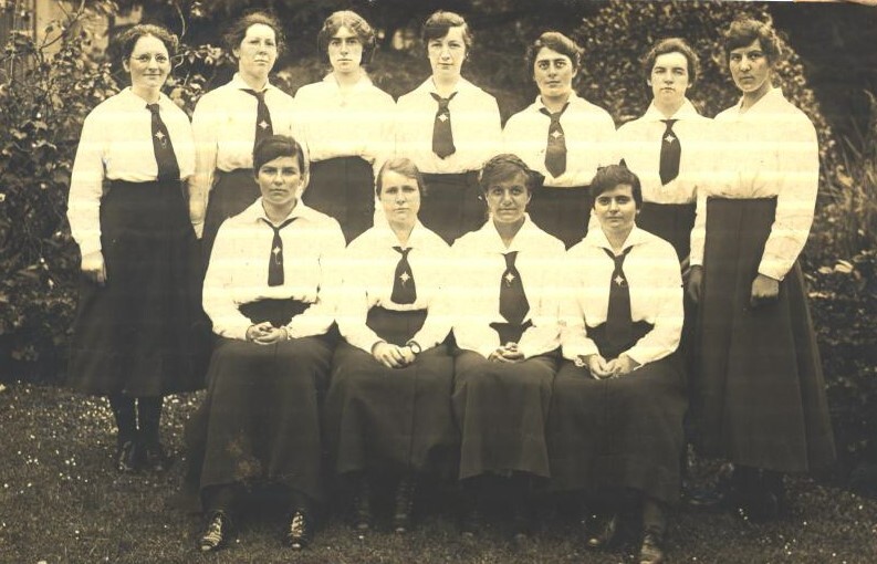 Photograph of prefects, 1917