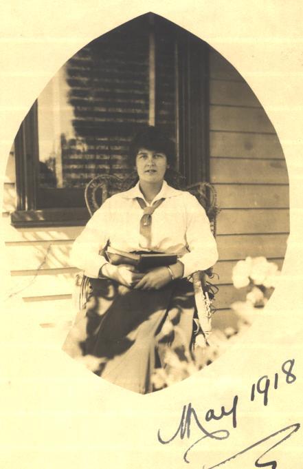 Student Reading, 1918