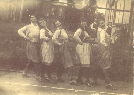 Group in Costume, c.1918