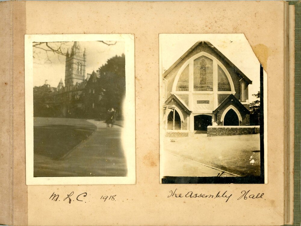 Photo Album of Dorothy McQuie (nee Downing), 1918