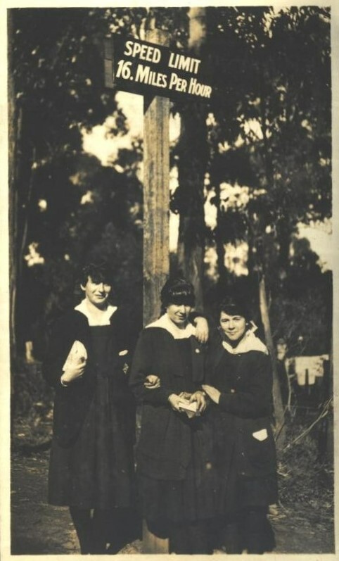 Photo Album of Lilian Tompkins,  including family and school friends, 1919-1922