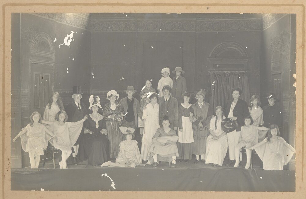 Photo of 1920 Prefects' Play, "The Cricket on the Hearth"