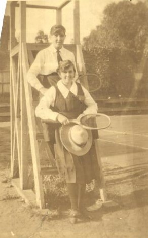 Ina Bitcon and Sally Dennis, c.1920