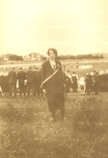Student at Sports, c.1920