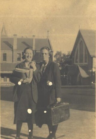 Grace Guthridge and Edna Pryor, 1921
