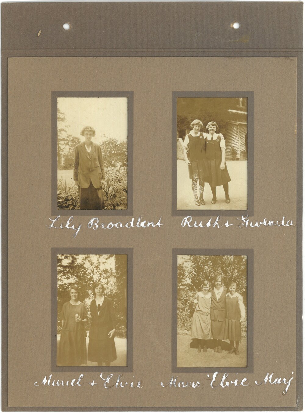 Photo Album belonging to Kathrina Quayle, 1924