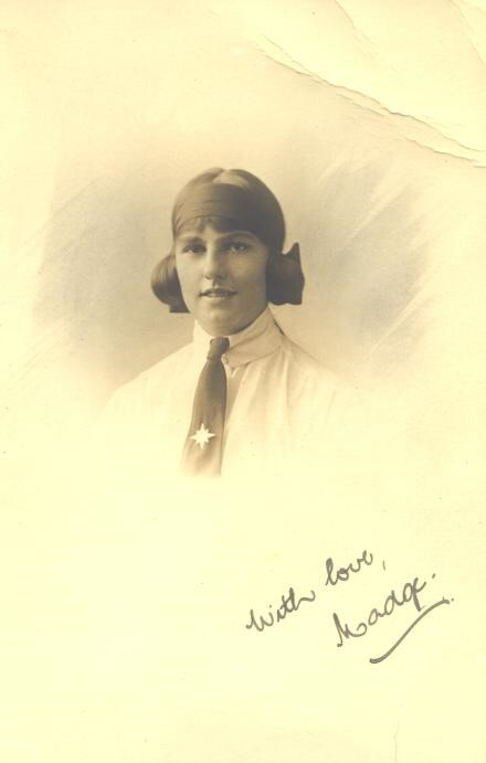 Photographic portrait of "Madge", 1924