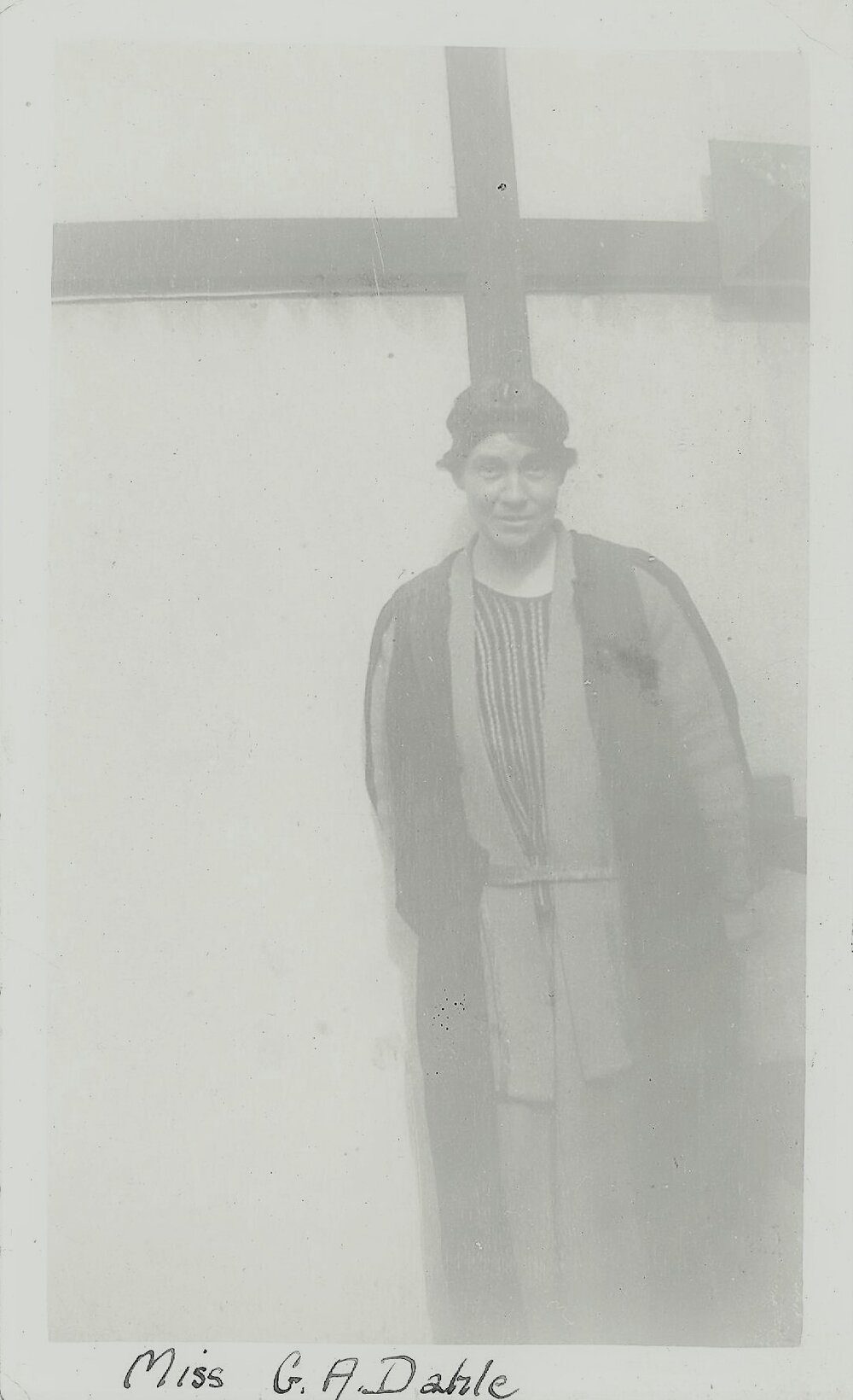 Photograph of teacher Miss G.A. Dahle