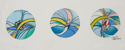 Untitled (three circular designs)