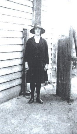 Photograph of Jessie Wheeler, 1925