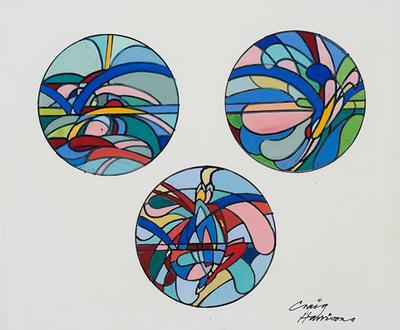 Untitled (three window designs)