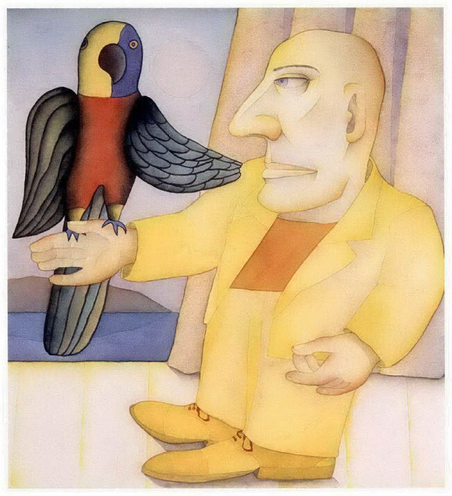 Study for 'Magician'