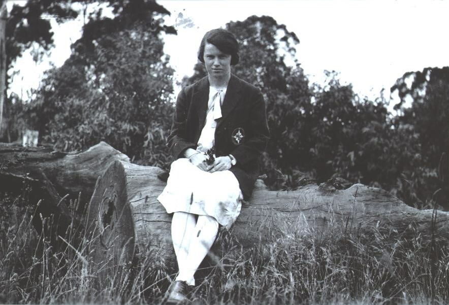 Photograph of Phyllis Harrison, 1929