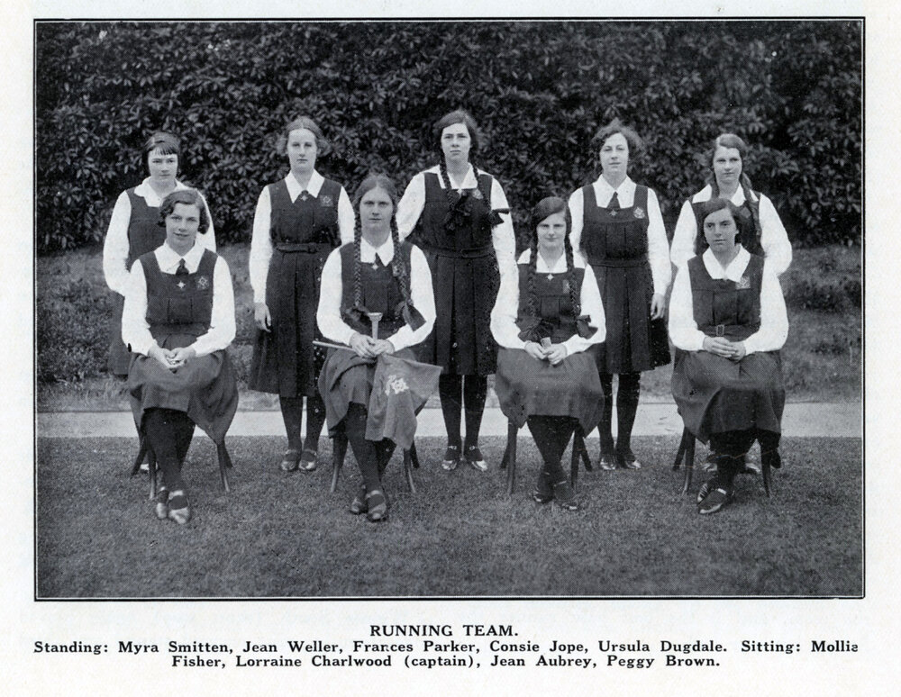 Photograph of Running Team, 1931