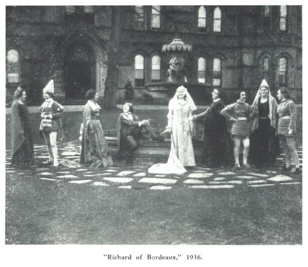 School Play "Richard of Bordeaux" 1936