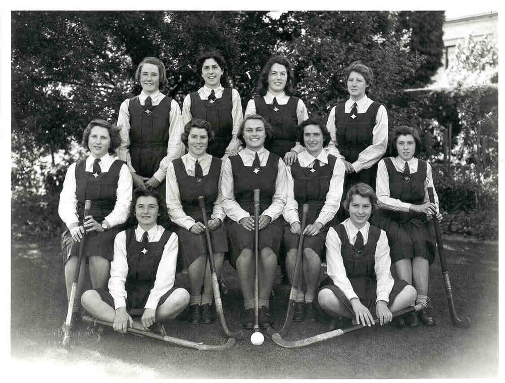 Photograph of 1944 hockey team