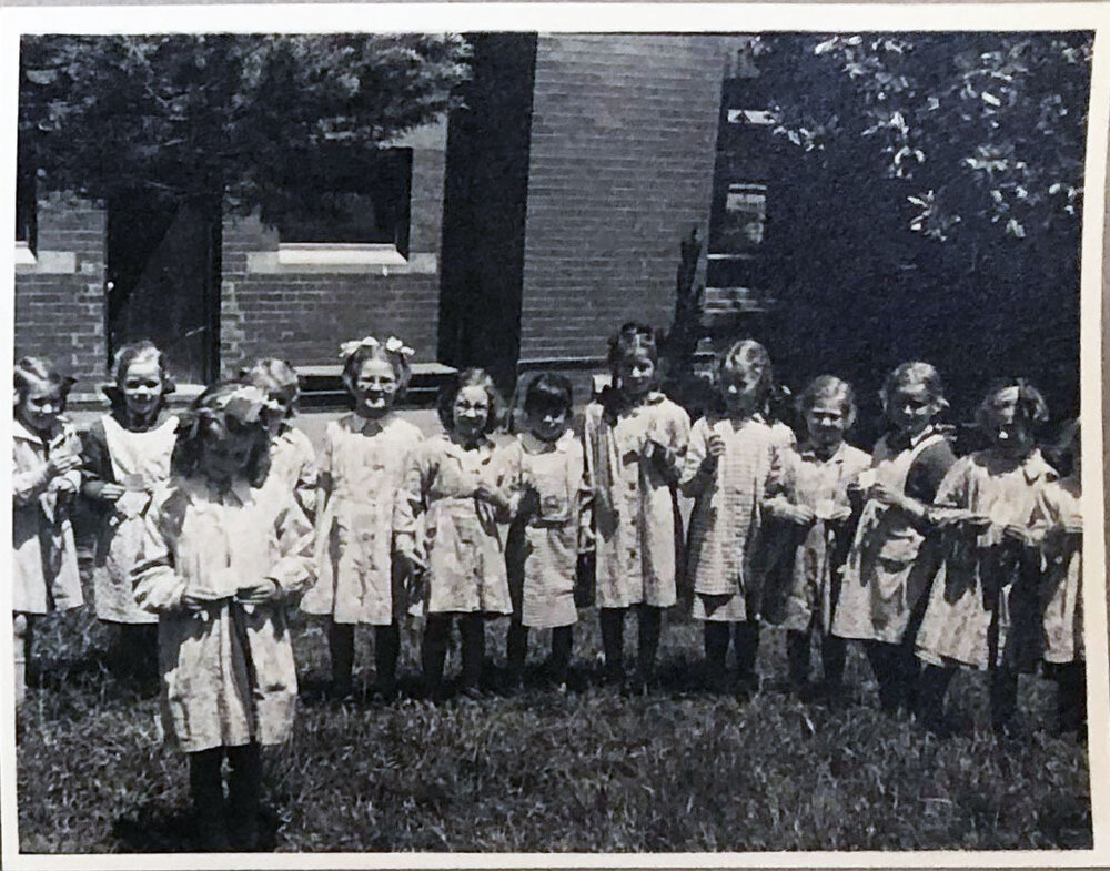 Junior School Form 2B, 4 scanned and printed, 1949