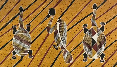 untitled (turtle and jabaru)