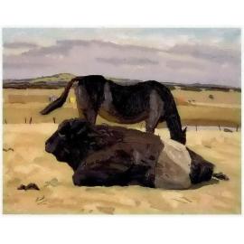 Bull and Horse