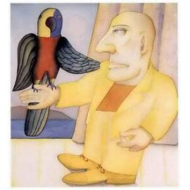 Study for 'Magician'