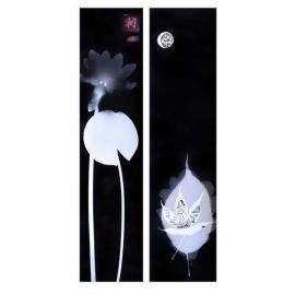 The Lotus Pond by Moonlight