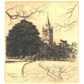 Etching by Victor Cobb, 1930