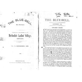 The Bluebell, December 1885
