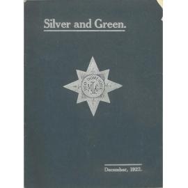 Silver and Green, December 1922