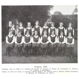 Photo of Prefects, 1927