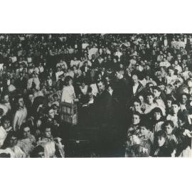 Photo of Speech Night - "At Home" Melbourne Town Hall, 1896
