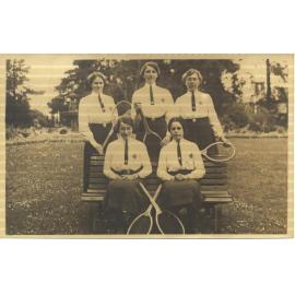 Tennis Team, c.1910