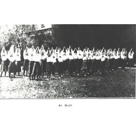 Students at Drill, c.1910