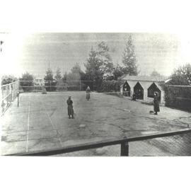 Playing Tennis, c.1910