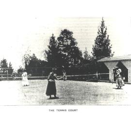 Tennis Court, c.1910